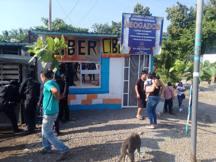 Campamento frente a Comar ocultaba posible esquema de extorsión a migrantes