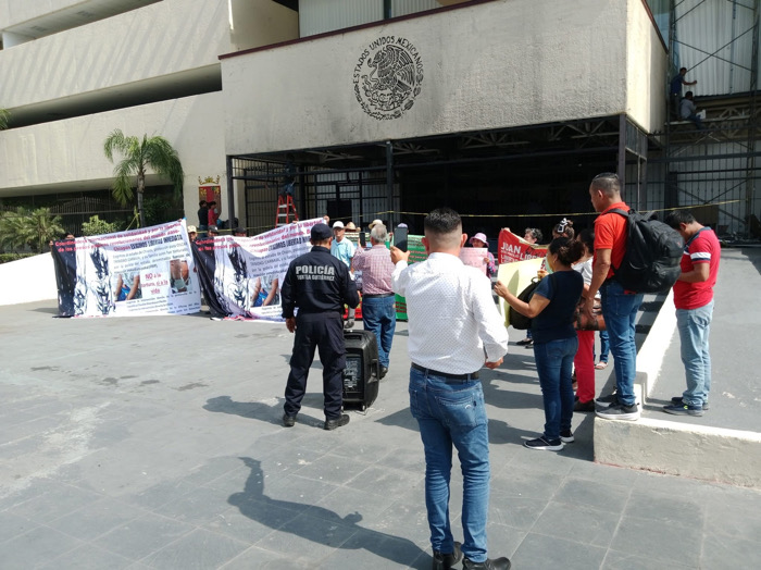 Protestan en Tuxtla para exigir liberación de dos detenidos y esclarecer presunta tortura