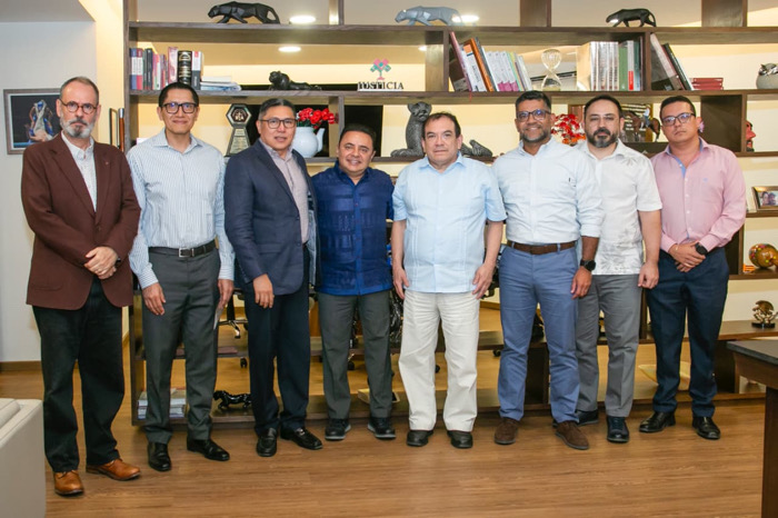 Se reúne Juan Carlos Moreno Guillén con integrantes del Poder Judicial Federal