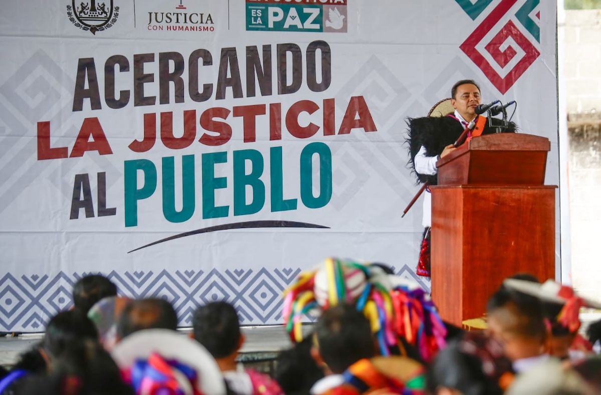 Poder Judicial avanza con el programa “Acercando la Justicia al Pueblo” en Tenejapa