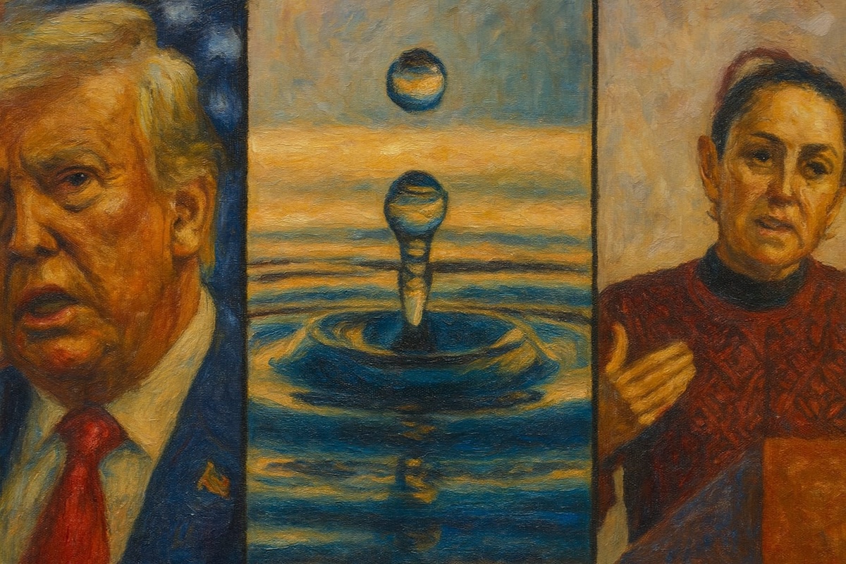 El agua, los aranceles de Trump y la ausencia de diplomacia / A Estribor