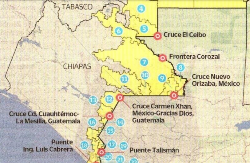 Cártel de Sinaloa disputa municipios fronterizos en Guatemala tras caída de líderes criminales