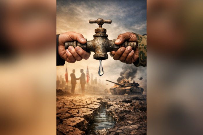 Cuando la humanidad decida pelear por un vaso de agua / Sarcasmo y café