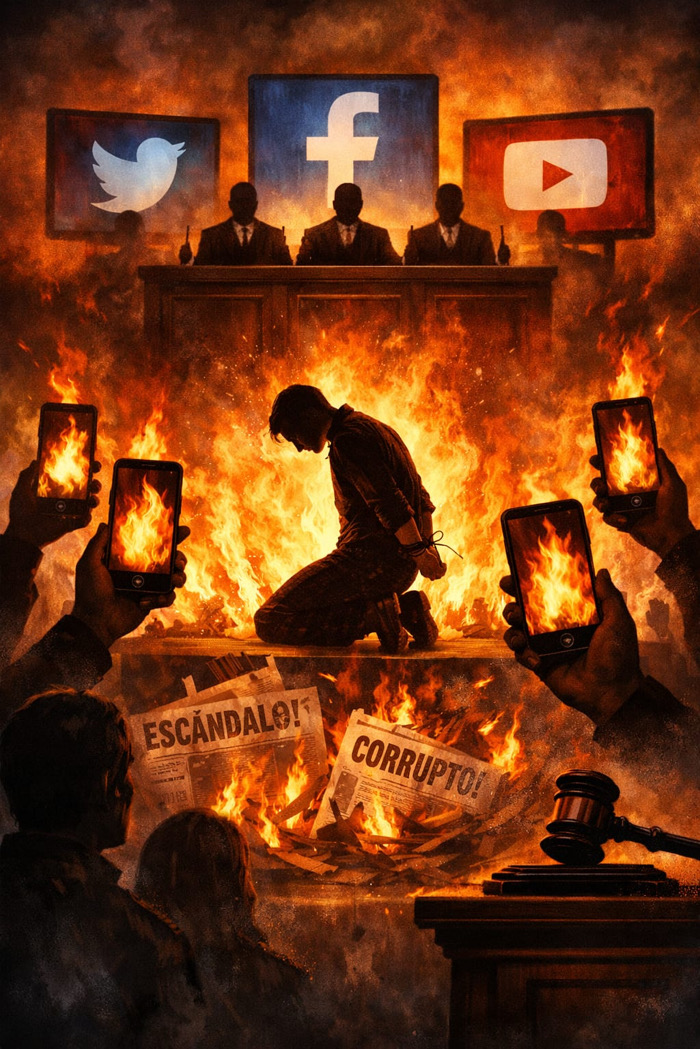 La nueva hoguera digital / A Estribor