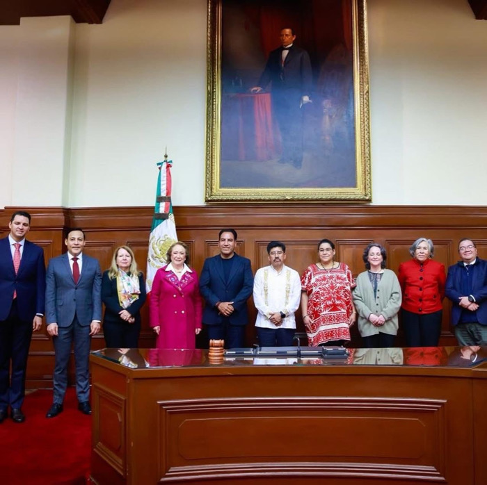 Eduardo Ramírez se reúne con ministras y ministros de la Suprema Corte de Justicia de la Nación