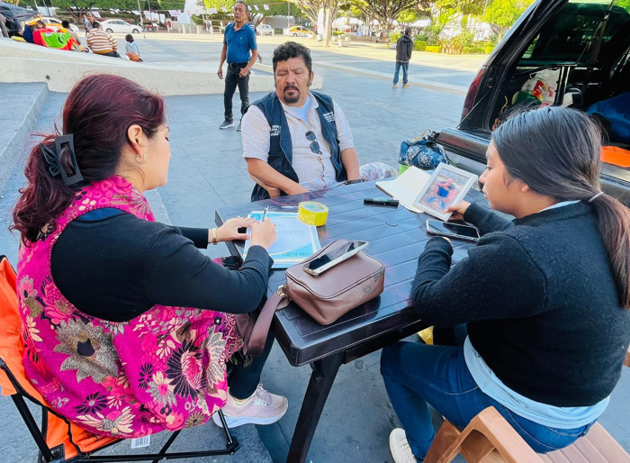 Viuda y activista cumplen dos días en huelga de hambre para exigir justicia