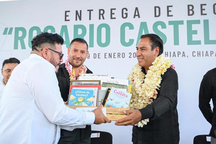 Eduardo Ramírez impulsa alfabetización y nueva infraestructura educativa en Suchiapa