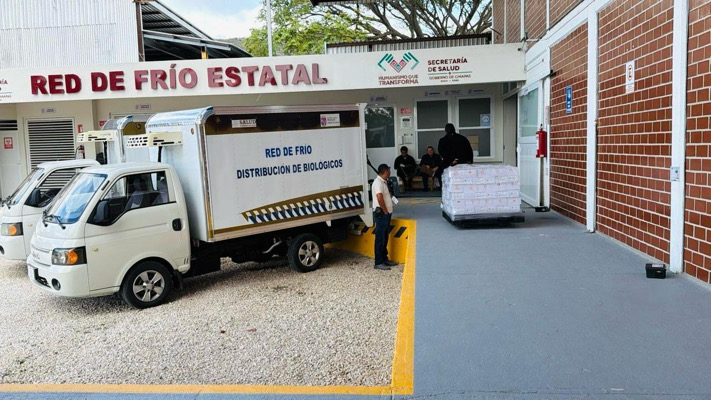 Recibe Chiapas lote de 285 mil vacunas contra sarampión para fortalecer coberturas en la población