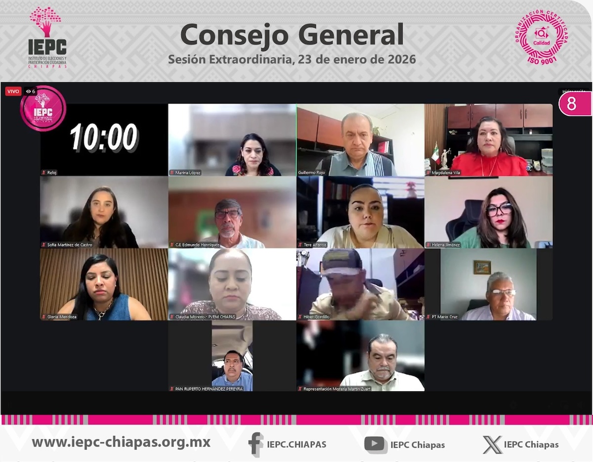 Aprueba IEPC su presupuesto de egresos y programa operativo anual para el ejercicio 2026