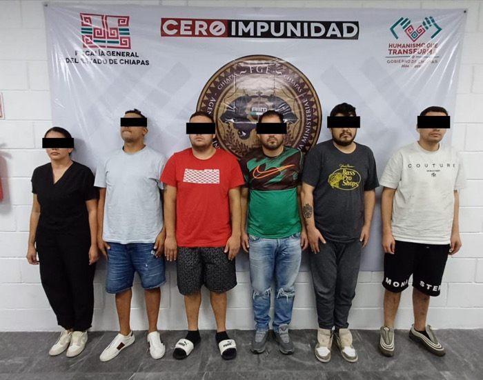 FGE detiene y desarticula banda de colombianos y mexicanos dedicada al robo alrededor del país