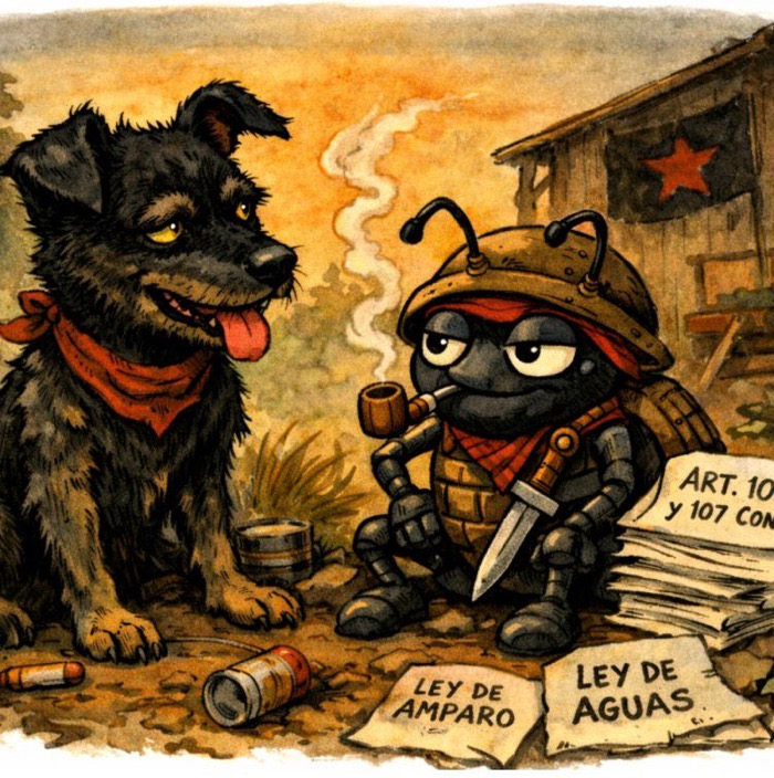 Carta-conversación desde la calle dirigida al semillero / Perro Negro y Callejero