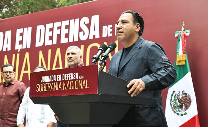 Eduardo Ramírez participa en Jornada en Defensa de la Soberanía Nacional