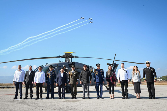 Eduardo Ramírez reconoce la labor de la Fuerza Aérea Mexicana en su CXI aniversario