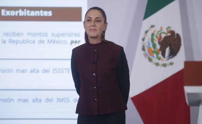 Sheinbaum propone limitar pensiones de altos mandos en empresas públicas