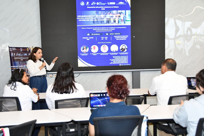 Imparte UNACH curso taller sobre aplicaciones tecnológicas para preservar la lengua Mam
