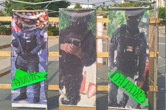 Familiares y colectivos exigen investigar a la Fuerza Pakal por presuntos abusos