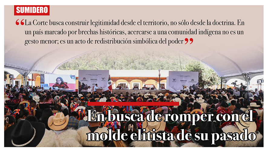 La Corte baja al territorio en busca de un nuevo rostro / Sumidero