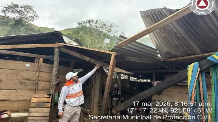 Activan alerta naranja en 39 municipios por lluvias