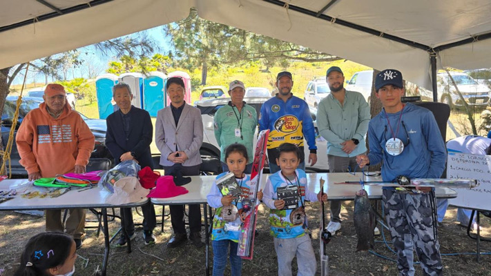 Con gran participación infantil se vivió el 3er. Torneo de Pesca Deportiva de Mojarra Tilapia