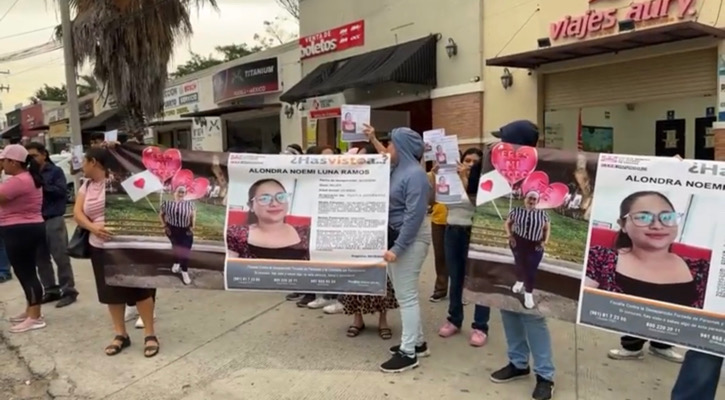 “Queremos encontrarla”: familia de Alondra Noemí intensifica su búsqueda en Tuxtla