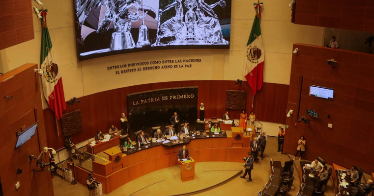 Plan B electoral sigue en revisión en el Senado; comisiones aún sin dictamen