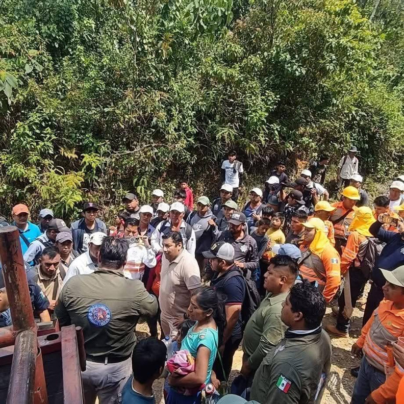 Menor cumple ocho días desaparecida en Tila; suspenden labores de búsqueda por mal clima