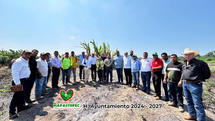 Atienden problemática de desazolve del río “San Nicolás” en Mapastepec