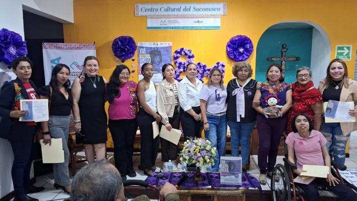 Voces que resisten: Tapachula se une al Grito de Mujer desde la poesía y la memoria