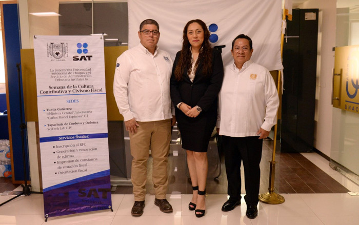 Fomenta UNACH la cultura contributiva dentro de su comunidad y la sociedad en general