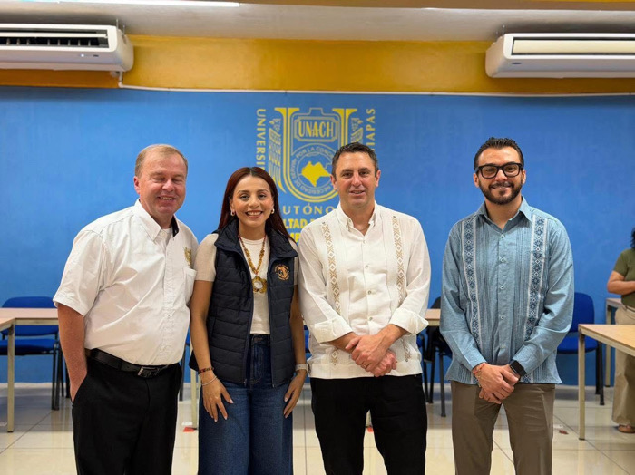 Fortalece UNACH vínculos de cooperación con la Embajada de Estados Unidos