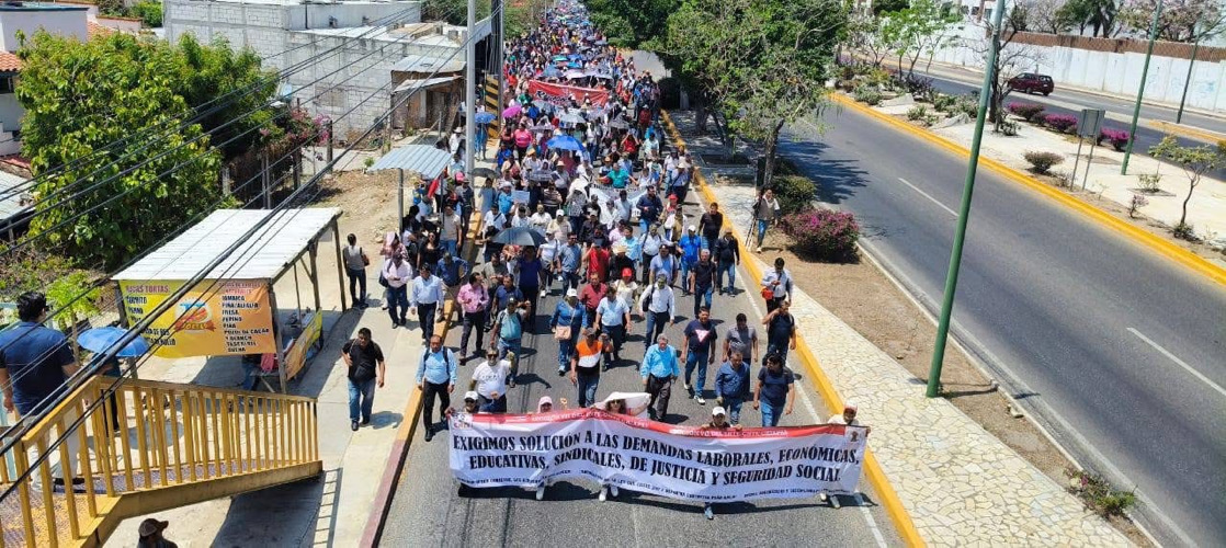 Instalan mesa tripartita entre CNTE, Federación y gobierno estatal
