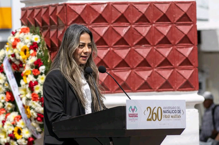 Reconoce Alejandra Gómez Mendoza legado de Fray Matías de Córdova y Ordóñez