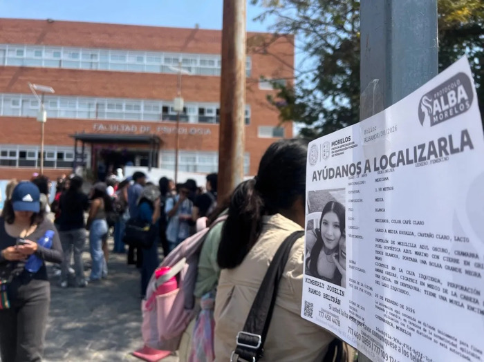Declaran código rojo en la UAEM y suspenden clases tras 11 días de desaparición de estudiante