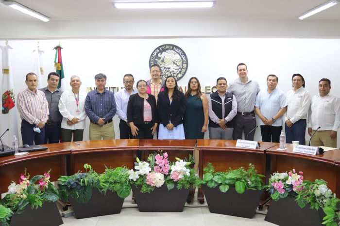 Flor Denisse Pérez Chávez rinde protesta como Encargada de Despacho de la Delegación del INE en Chiapas