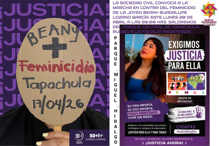 Familia de Beany exige justicia; no hay avances en investigación