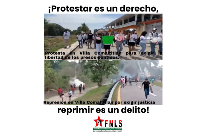 Villa Comaltitlán: acusan detenciones arbitrarias y liberación de responsables