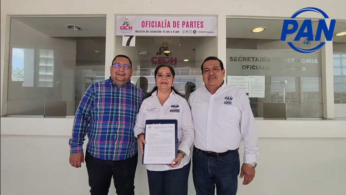 PAN exige reparación integral por desabasto de agua en Tuxtla