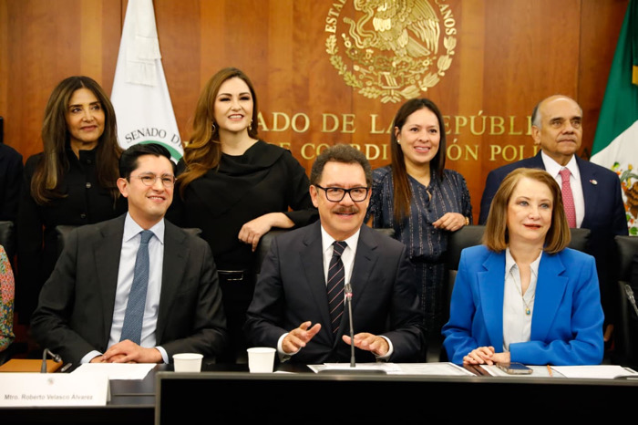 Senado perfila votación en el pleno para ratificar a Roberto Velasco en la SRE 