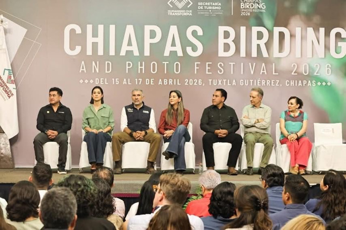 Eduardo Ramírez inaugura el Chiapas Birding and Photo Festival 2026