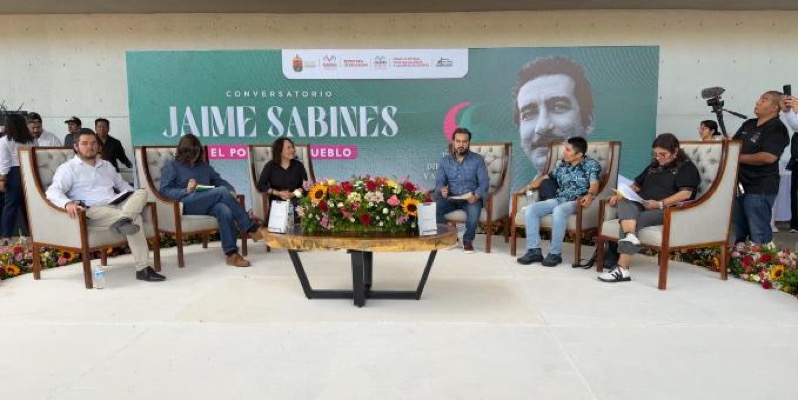 Conversatorio sobre Jaime Sabines fortalece el diálogo entre poesía, memoria e identidad en Chiapas