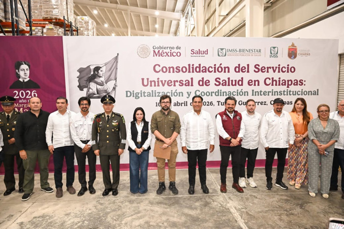 Reconoce Eduardo Ramírez coordinación con el Gobierno Federal para consolidar el Servicio Universal de Salud en Chiapas