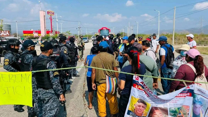 Tres días de protestas en Jiquipilas por desaparición de tres hombres
