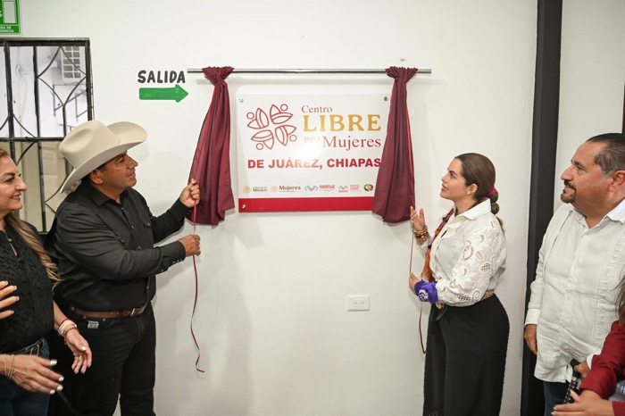 Eduardo Ramírez inaugura Centro LIBRE para las mujeres en el municipio de Juárez