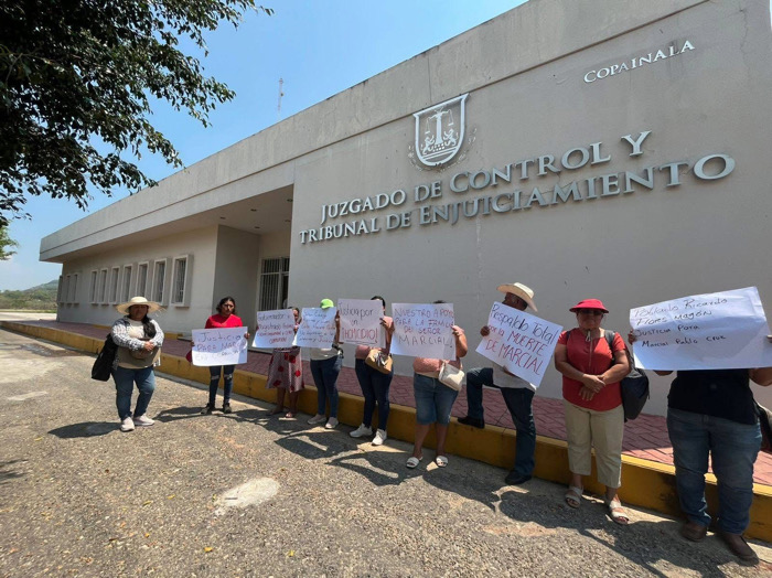 Exigen justicia en Copainalá tras 2 años sin sentencia por homicidio