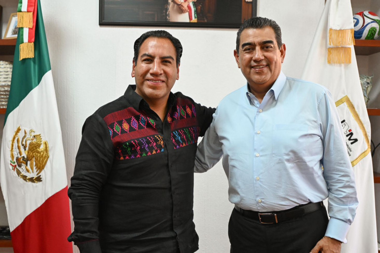 Eduardo Ramírez reafirma coordinación con el comisionado del INM para atender a personas migrantes