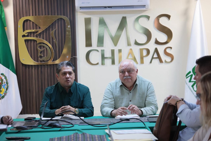 Integran IMSS Chiapas y SNTSS grupo para atender temas prioritarios