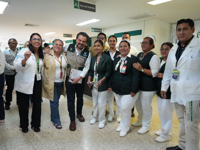Zoé Robledo supervisa Hospital Rural de Ocosingo para fortalecer atención en comunidades indígenas