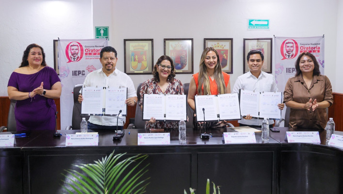 Firman convenio para realizar el Concurso Nacional de Oratoria 2026