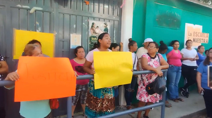 Protestan por presunto abuso sexual y acusan omisión escolar