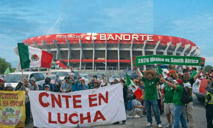 La CNTE escala el conflicto rumbo al Mundial / Sumidero
